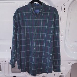 *SOLD*PENDLETON Woolen Mills Mens PLAID FLANNEL LS